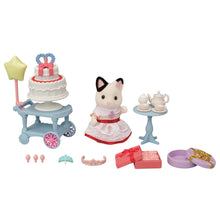 Load image into Gallery viewer, Party Time Playset | Tuxedo Cat Girl