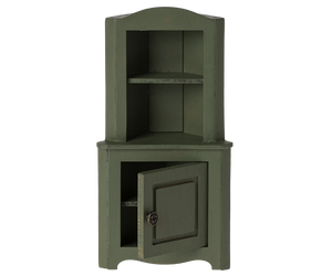 Corner Cabinet | Dark Green