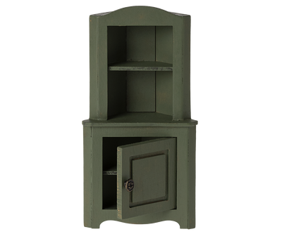 Corner Cabinet | Dark Green