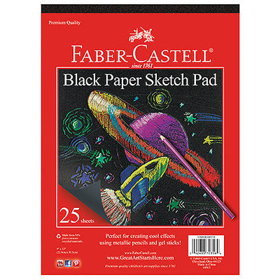 Black Paper Sketch Pad