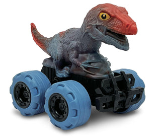 Mighty Minis Push N Go Cretaceous Period Dinosaurs