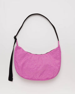 Medium Nylon Crescent Bag