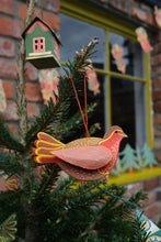 Load image into Gallery viewer, Screen Printed Robin Ornament