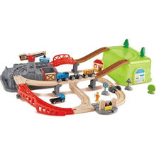 Load image into Gallery viewer, Hape Railway Construction Kit Bucket Builder