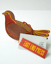 Load image into Gallery viewer, Screen Printed Robin Ornament