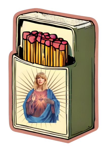 Taylor Our Saint Sticker