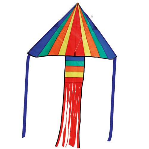 Rainbow Delta Kite