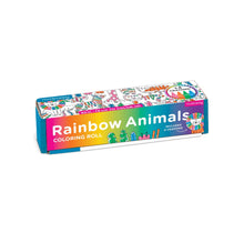 Load image into Gallery viewer, Rainbow Animal Coloring Roll