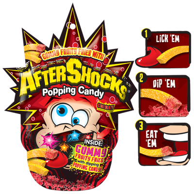 Aftershocks Gummy Popping Fries