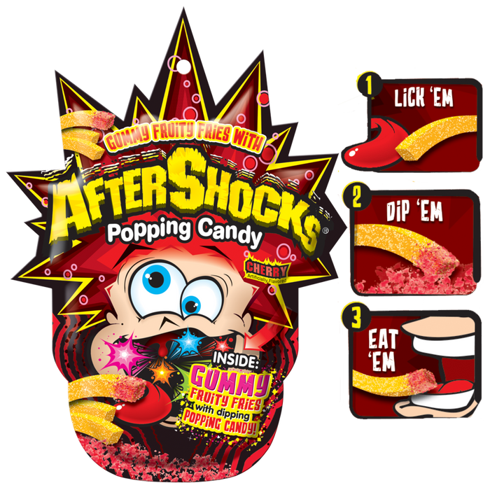 Aftershocks Gummy Popping Fries