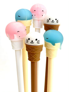 Ice Cream Animals Gel Pen