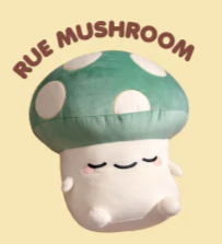 Mini Mushroom Mochi Plush