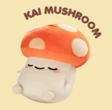 Mini Mushroom Mochi Plush