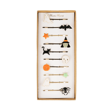 Load image into Gallery viewer, Enamel Halloween Hair Slides