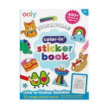 Load image into Gallery viewer, Ooly Stickiville Color-In Sticker Book