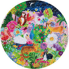 Load image into Gallery viewer, Garden Sanctuary 500 Piece Round Puzzle