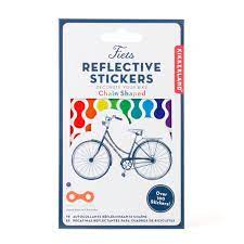 Rainbow Reflect Bike Stickers