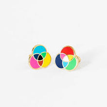 Load image into Gallery viewer, Yellow Owl Earrings