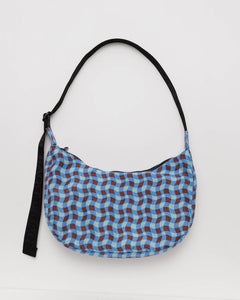 Medium Nylon Crescent Bag