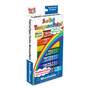 Kwik Stix Solid Tempera Paint Sticks | 10 pc