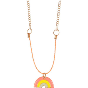 Enamel Rainbow Necklace