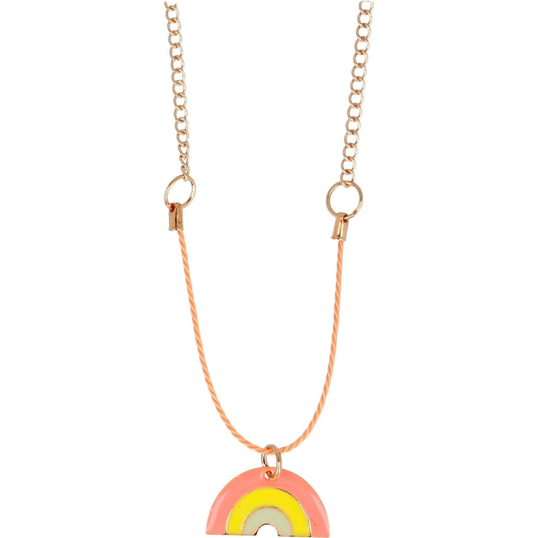 Enamel Rainbow Necklace