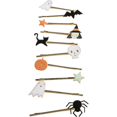 Enamel Halloween Hair Slides