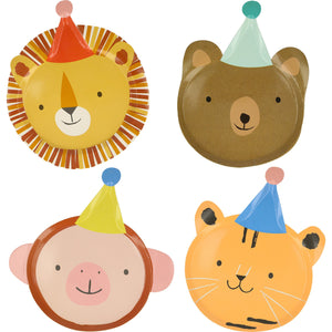 Animal Parade Shaped Plates