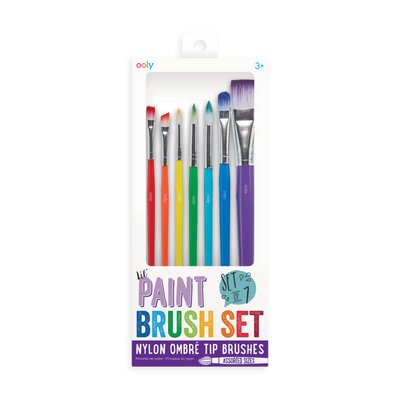 Lil' Paintbrushes - 7pc - TREEHOUSE kid and craft