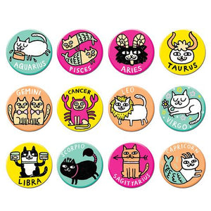 Catstrology Buttons - TREEHOUSE kid and craft