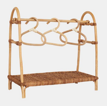 Load image into Gallery viewer, Dinkum Doll Rattan Clothes Rack - TREEHOUSE kid and craft