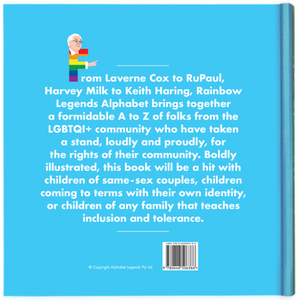 Rainbow Legends - Alphabet Book - TREEHOUSE kid and craft