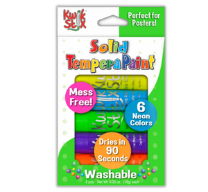 Kwik Stix Tempera Paint Sticks - TREEHOUSE kid and craft