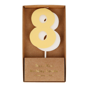 Number Candles - TREEHOUSE kid and craft