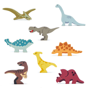 Wooden Dinosaurs - TREEHOUSE kid and craft