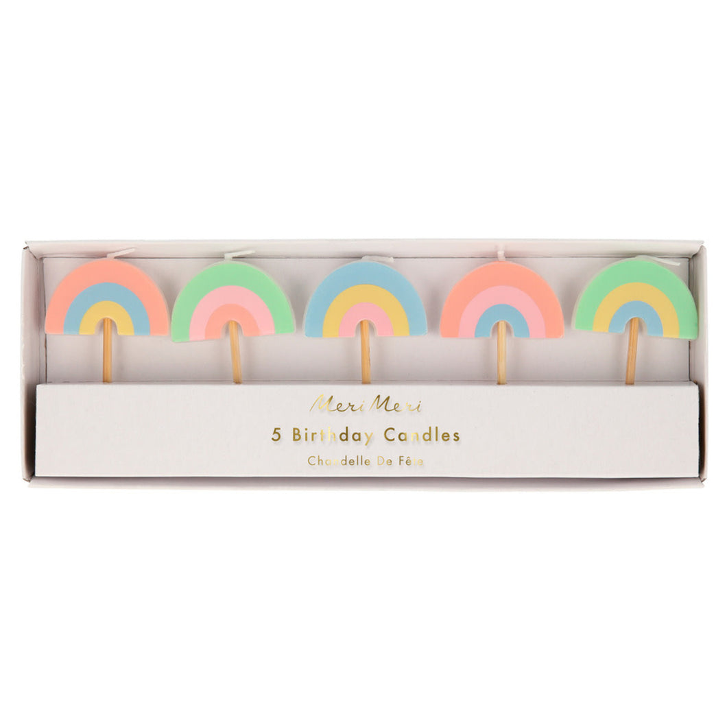 Rainbow Candles - TREEHOUSE kid and craft