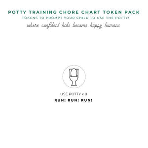 Chore Chart Token Packs - TREEHOUSE kid and craft