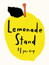 Load image into Gallery viewer, Paper Ghost Press - Lemonade Stand - Art Print - TREEHOUSE kid and craft